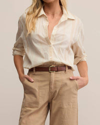 Z Supply - Seaport Striped Button Down Shirt
