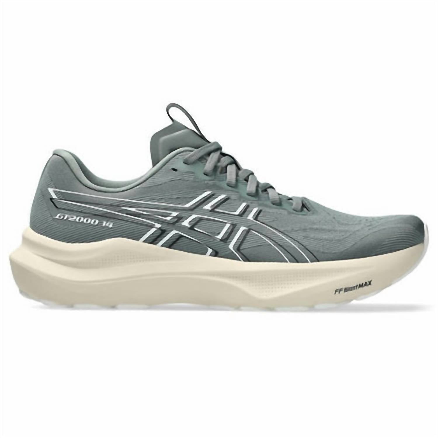 ASICS Men's Gt-2000 14 Shoe in monument white - men's sneaker