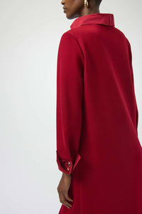 Joseph Ribkoff - Scuba Jersey and Memory Trapeze Dress
