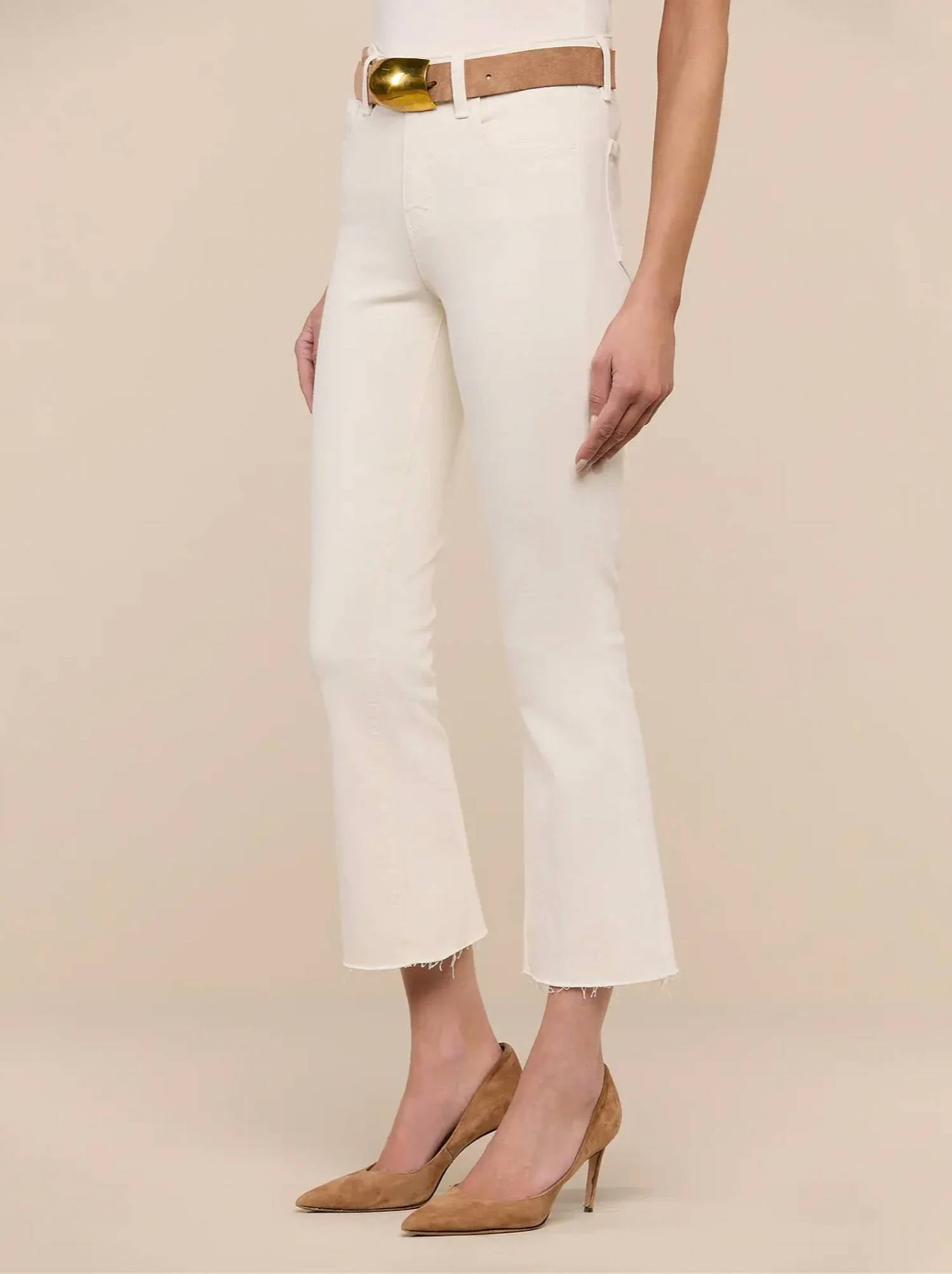 L'Agence - Kendra Cropped Flare Jean