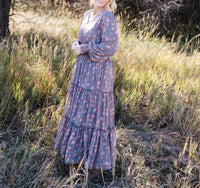 Mikarose Jacey Maxi Dress in gray - women's dress - alternate view