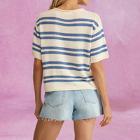Z Supply - Prado Stripe Sweater Tee