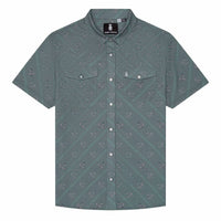 Raised By Coyotes - Men's Sidewinder Pearl Snap Shirt