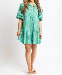 Karlie - For Keeps Stripe Pocket Dress