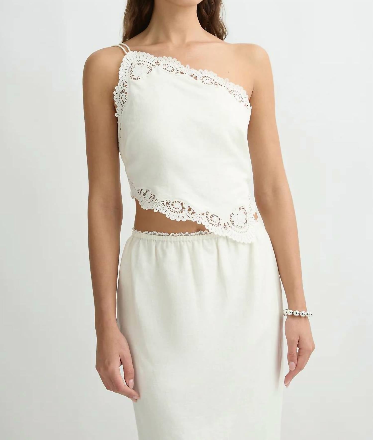 Posse - Darya One-shoulder Top