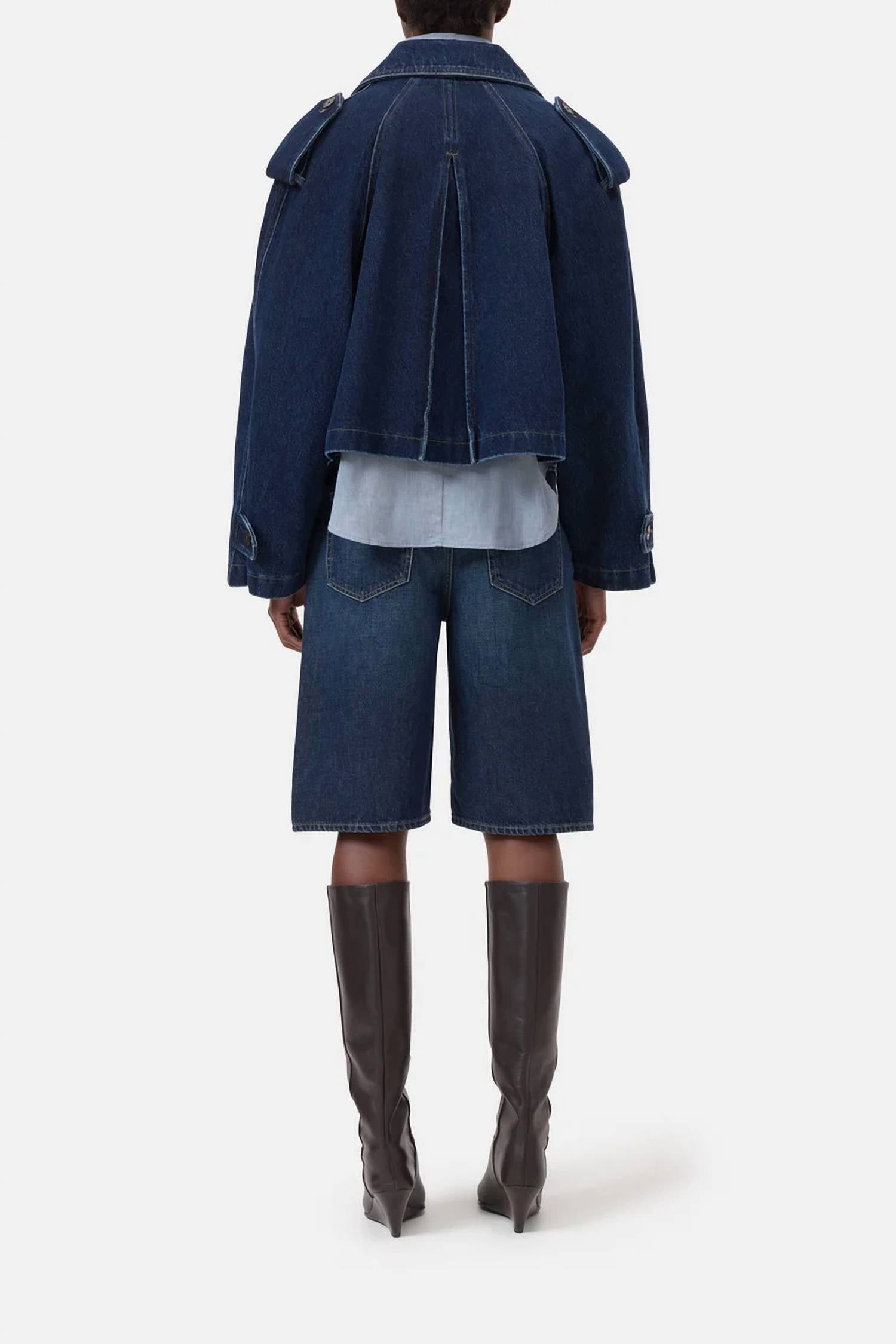 Closed - Cropped Trench Coat