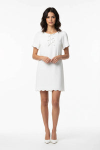 She + Sky - Short Sleeve Mini Dress