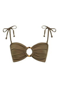 Montce - Tori Ties Bandeau Bikini Top