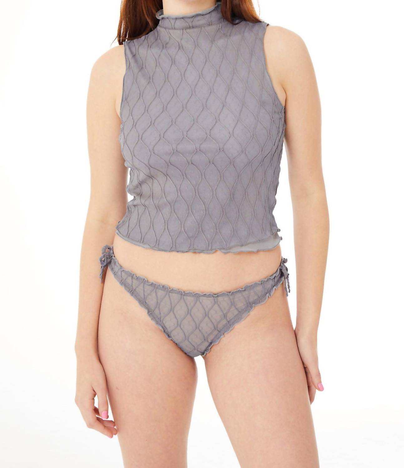 Find Me Now - Wanda Mesh Tank Top