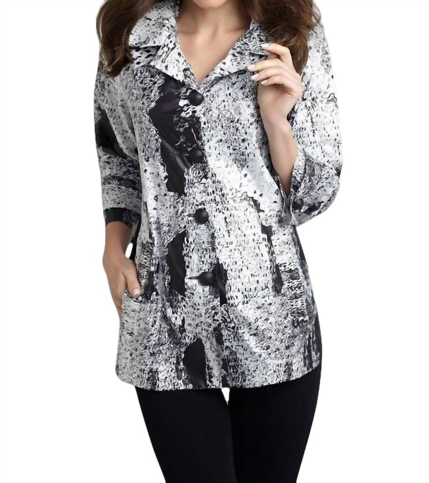 White Noise Rain Jacket