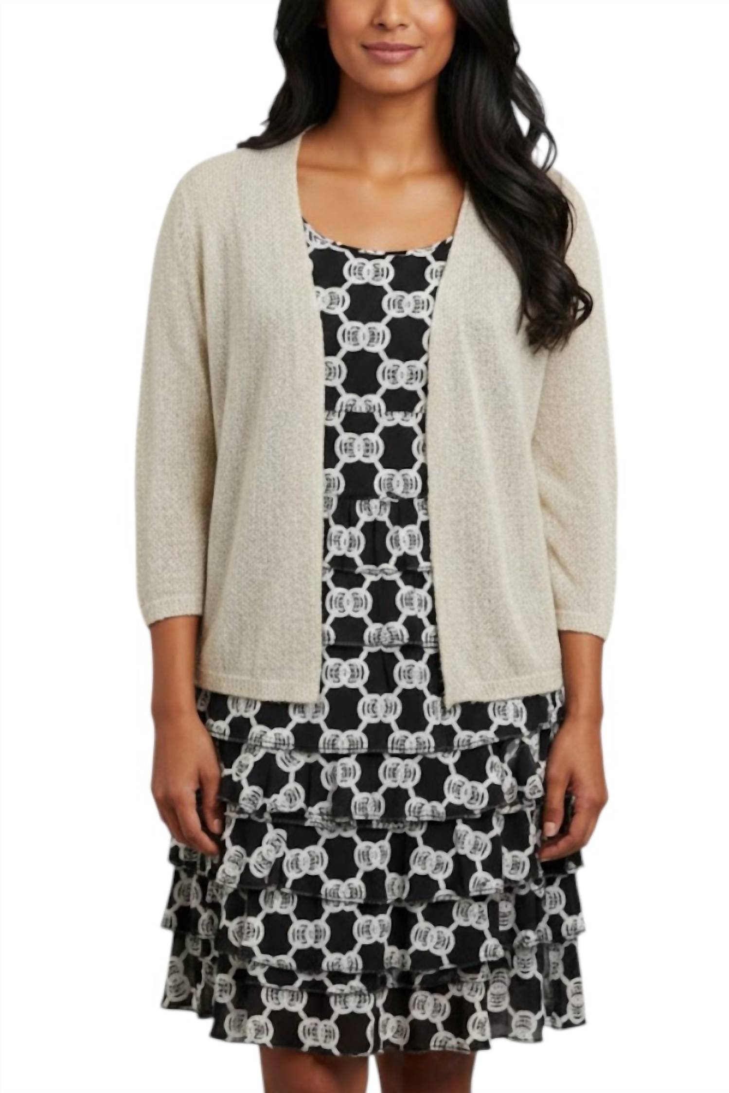 Lulu-B - Lightweight Three Quarter Cardigan