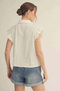 Jodifl - Roosevelt Ruffle Top