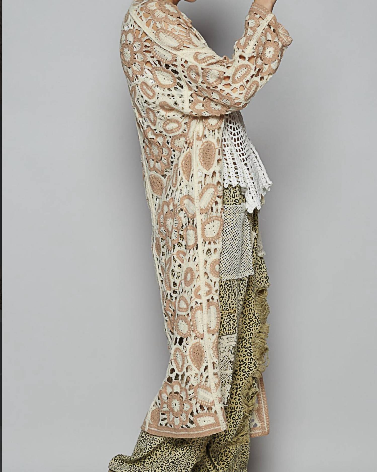 Pol - Vintage Lace Trail Duster