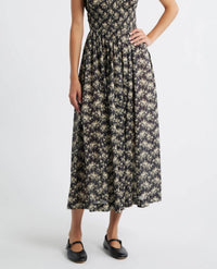 Dôen - Quinley Floral Organic Cotton Midi Dress