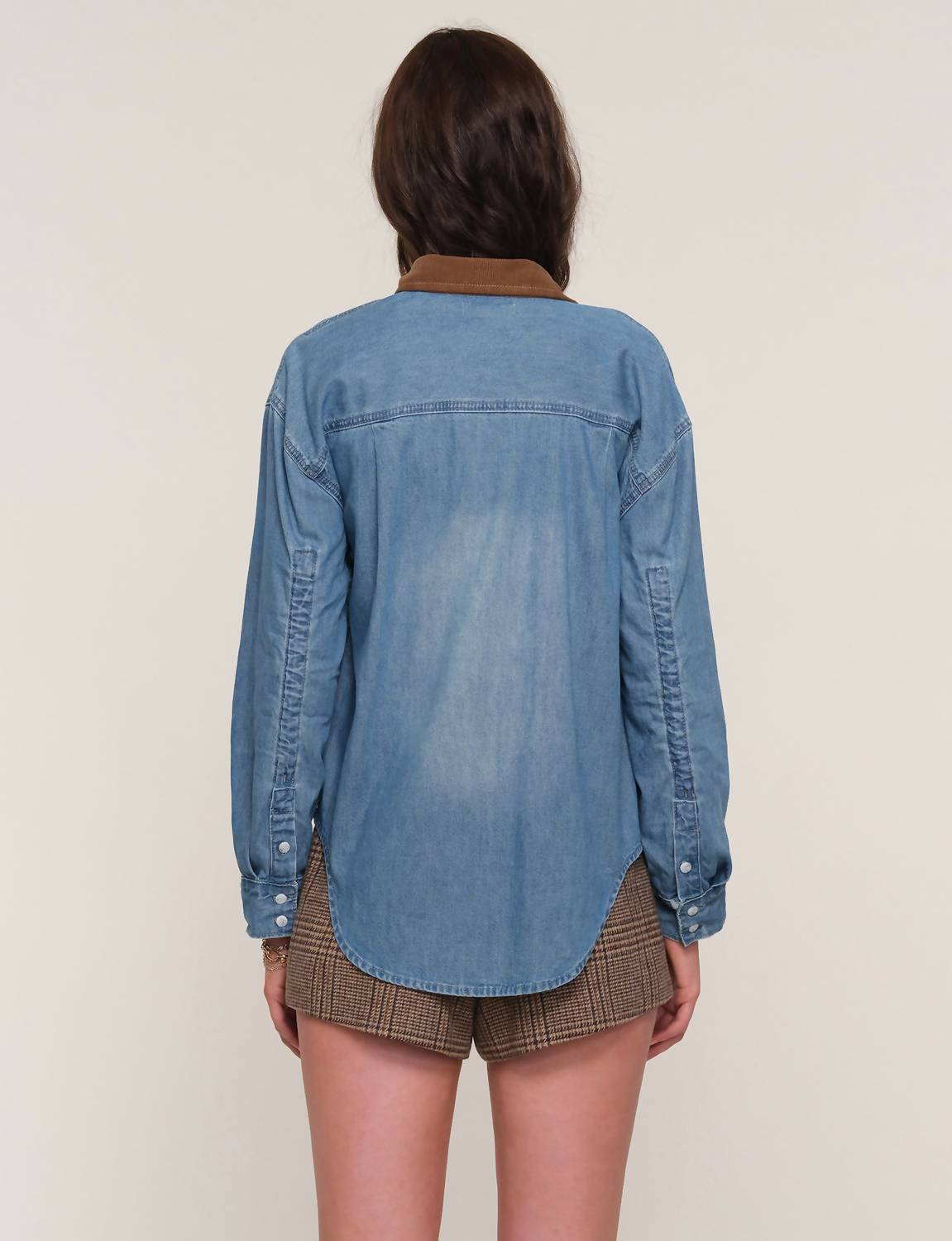 heartloom Bonet Shirt in azure - women's shirt - alternate view