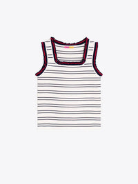 Vilagallo - Knit Stripe Tank Top