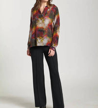 Apny - Half Placket Pullover Blouse