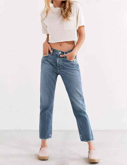 Agolde - CIGARETTE MID-RISE STRAIGHT LEG JEAN