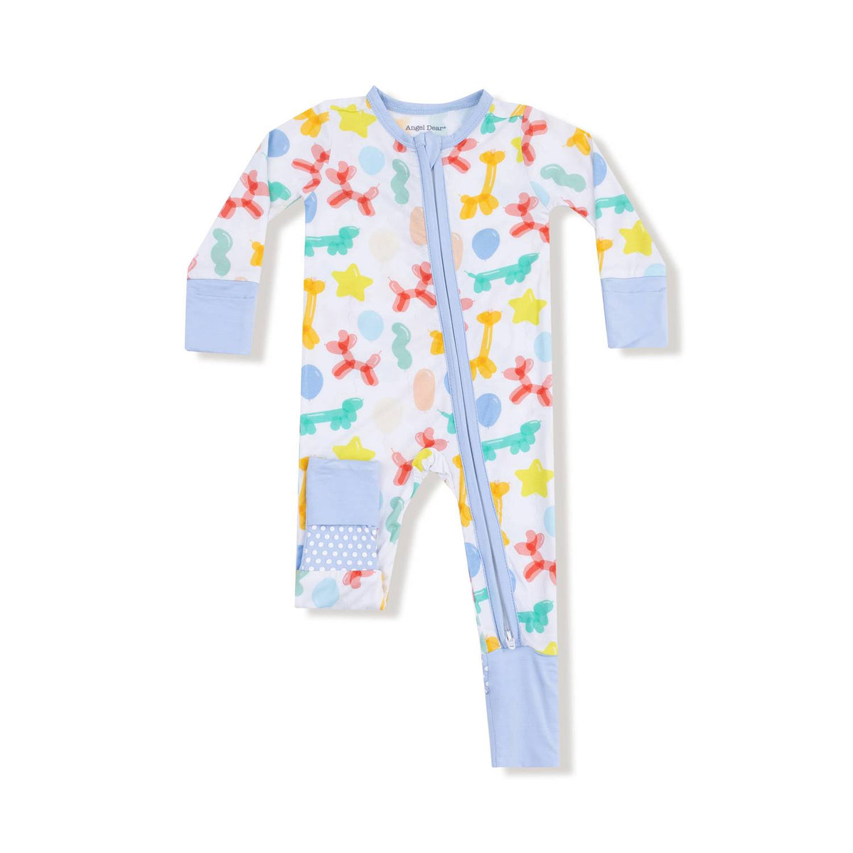 Angel Dear - Girls Two Way Zipper Romper