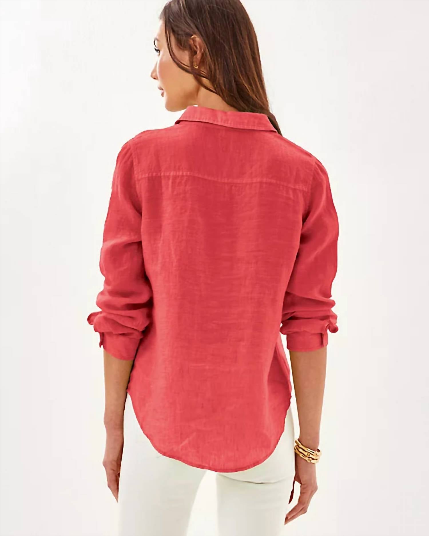 Lilly Pulitzer - Sea View Button Down Shirt
