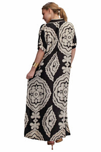 Glam - Mandala Caftan Maxi Dress