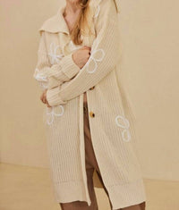 Pinch - Hannah Wide Collared Cardigan
