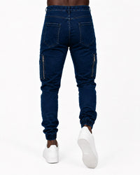 The Athletic Side Of Us - Men's Geo Cargo Denim Pants