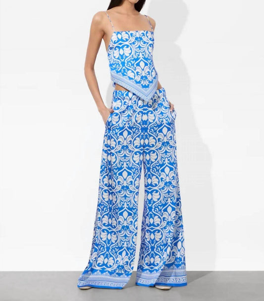 Alice + Olivia - Keegan Pull On Wide Leg Pant
