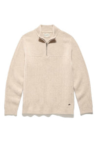 Flags & Anthem - Merino Cable Knit Zip Sweater