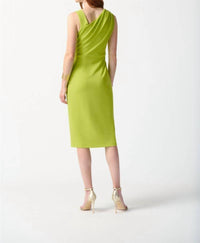 Joseph Ribkoff - Asymmetrical Sleeveless Sheath Dress