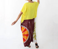 Sylca Designs - Citrus Kissed Kaftan Dress