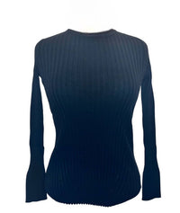 Tyler Boe - Women's Cotton Cashmere Ribbed Crewneck Top