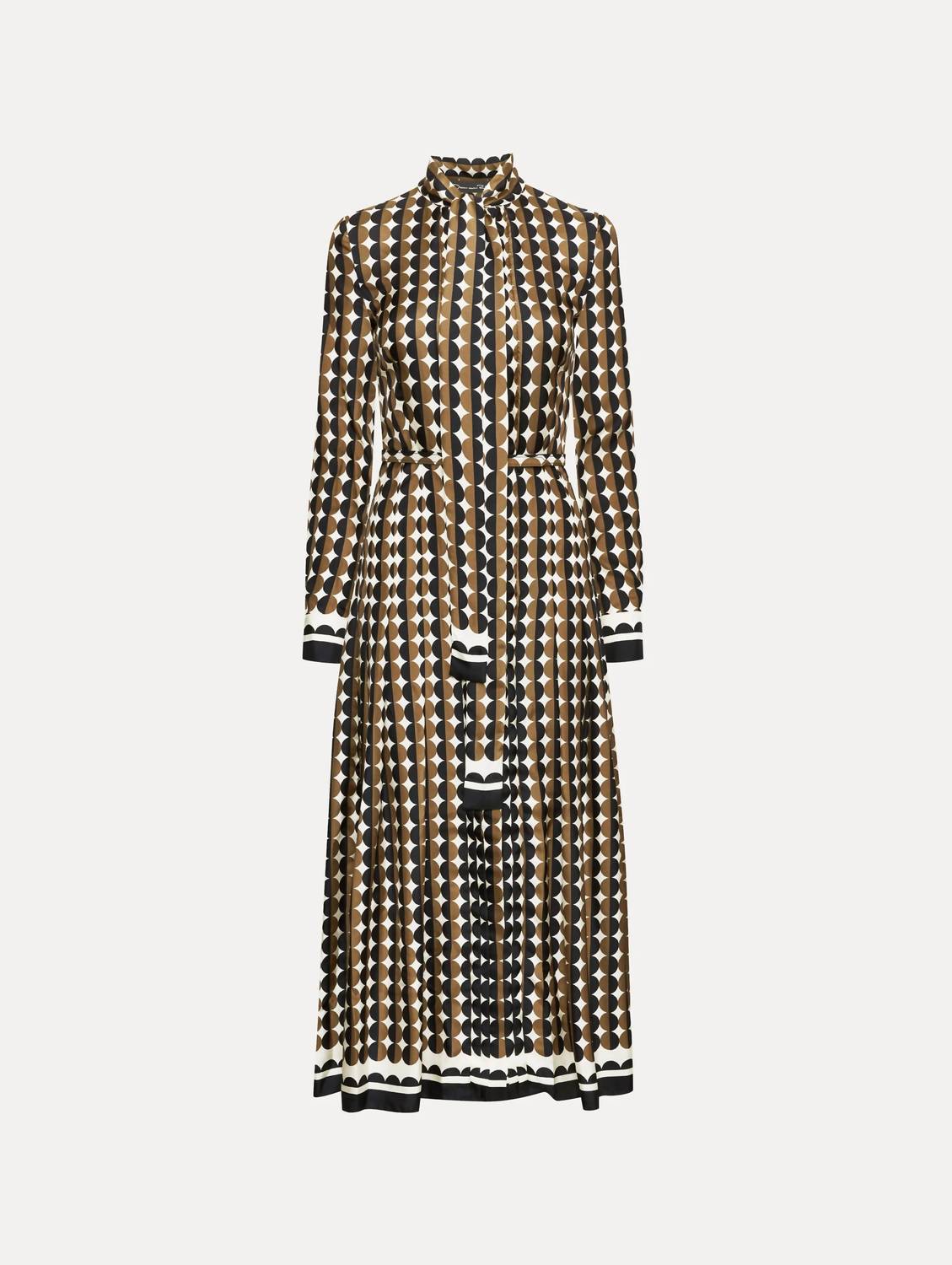 Oscar De La Renta - Geometric Circle Dress