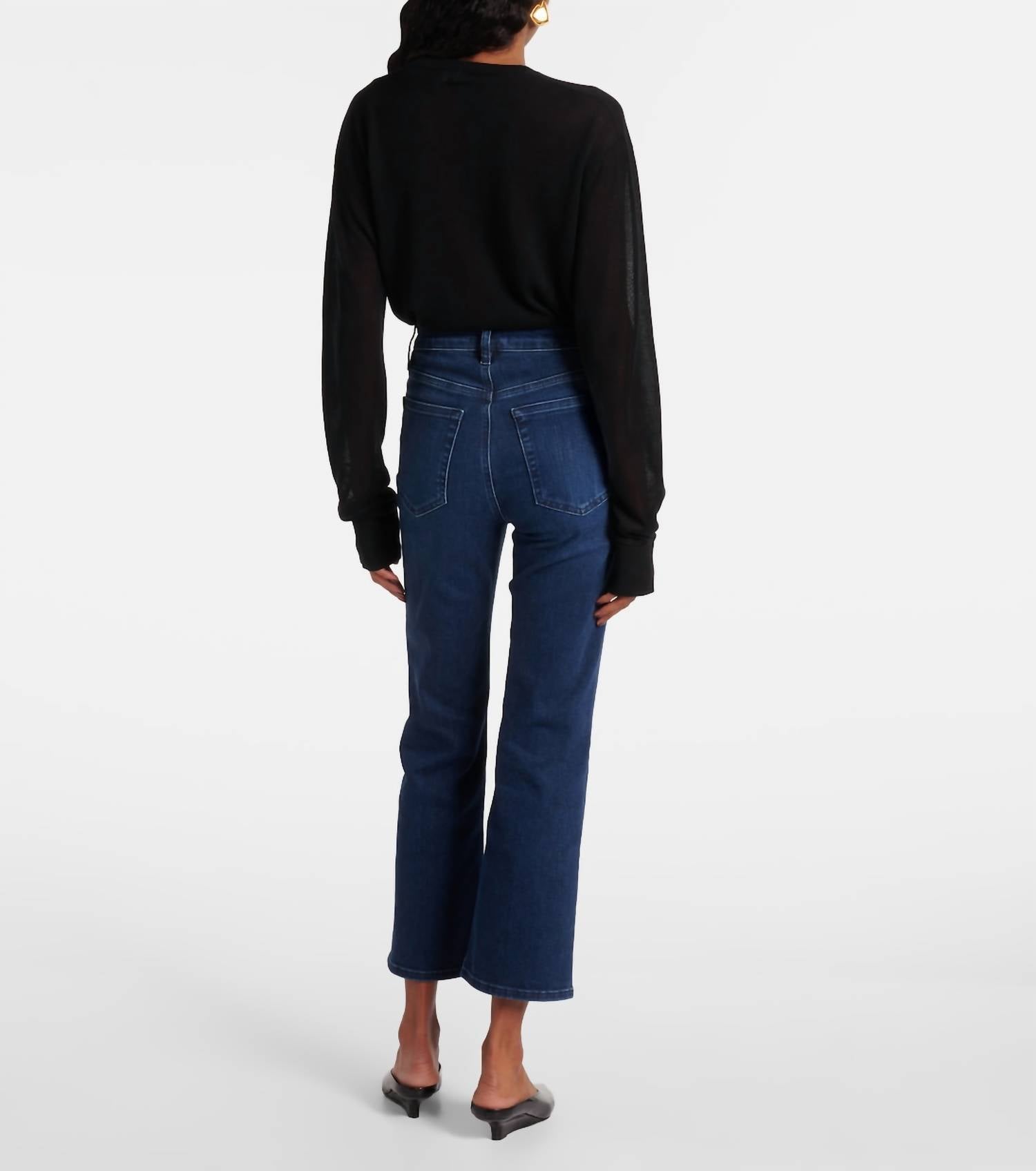 Frame - Reboot Crop Boot Cut Jeans