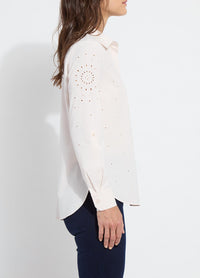 Lysse - Zelie Eyelet Embroidered Shirt