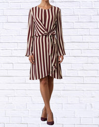 Diva Usa - Long Sleeve Wrap Dress