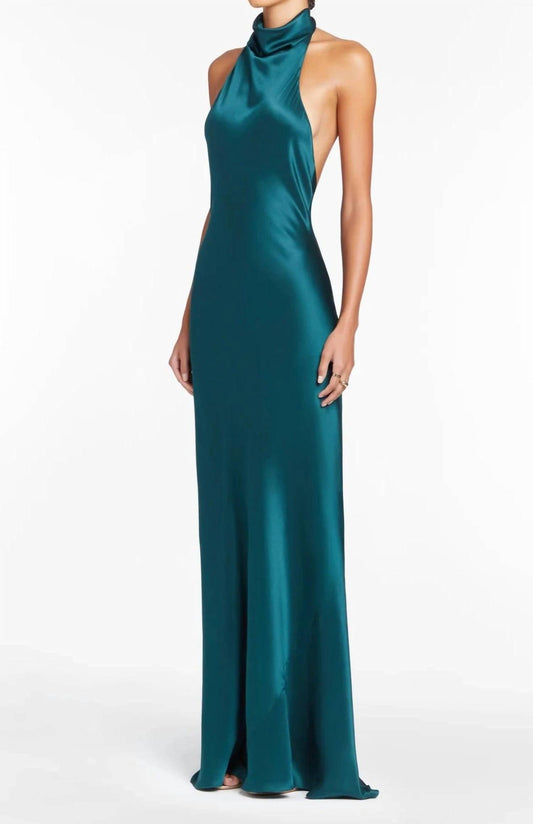Amanda Uprichard - Rainier Cowl Halter Gown