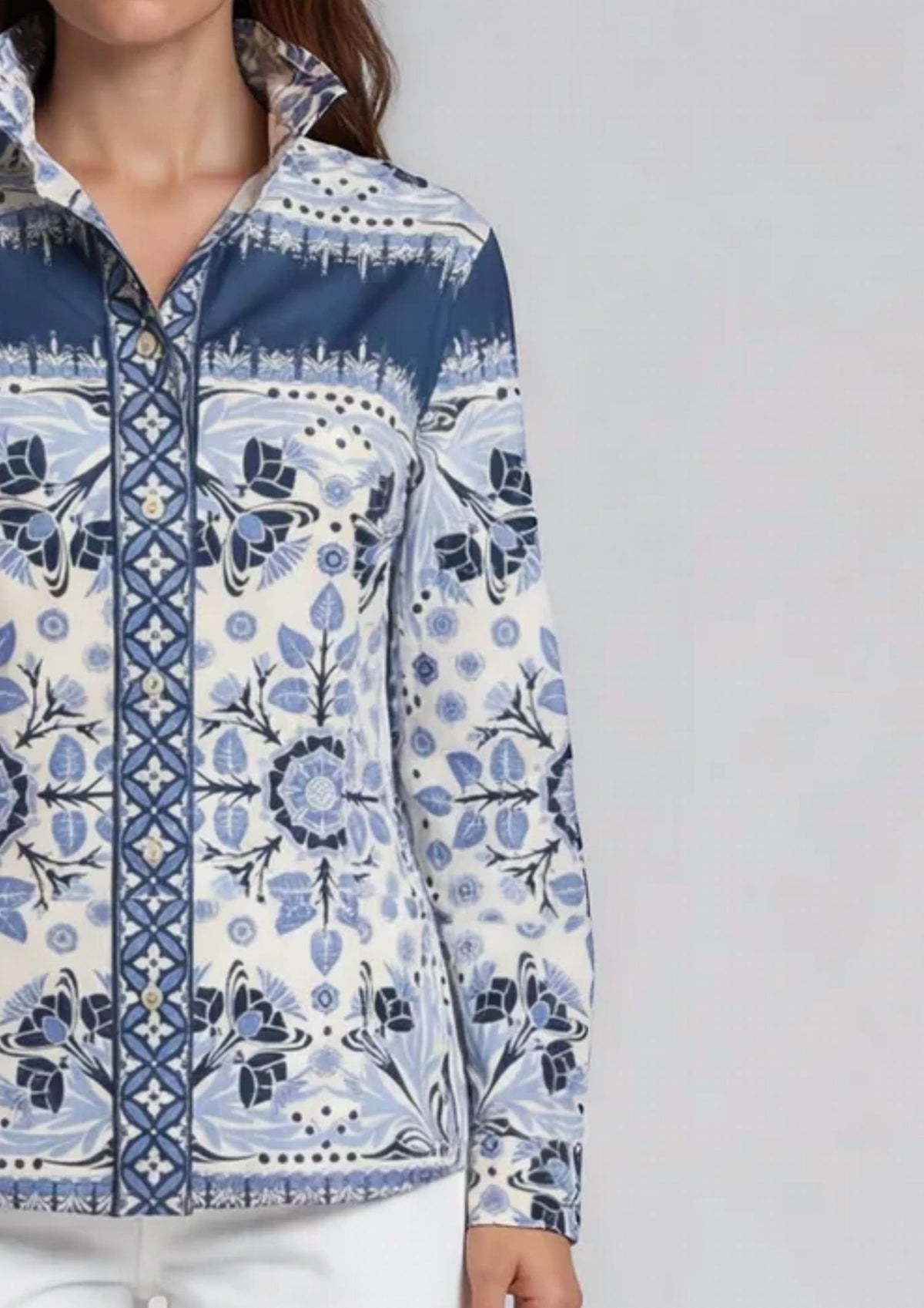 Patty Kim - Elizabeth Long Sleeve Blouse