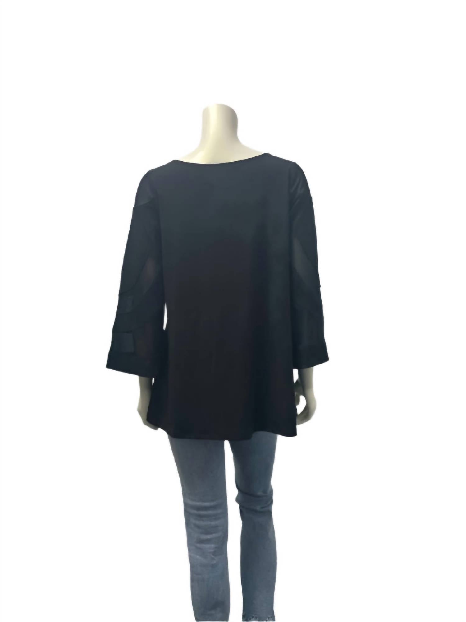 Carre Noir - Women's Bell Sleeves Top