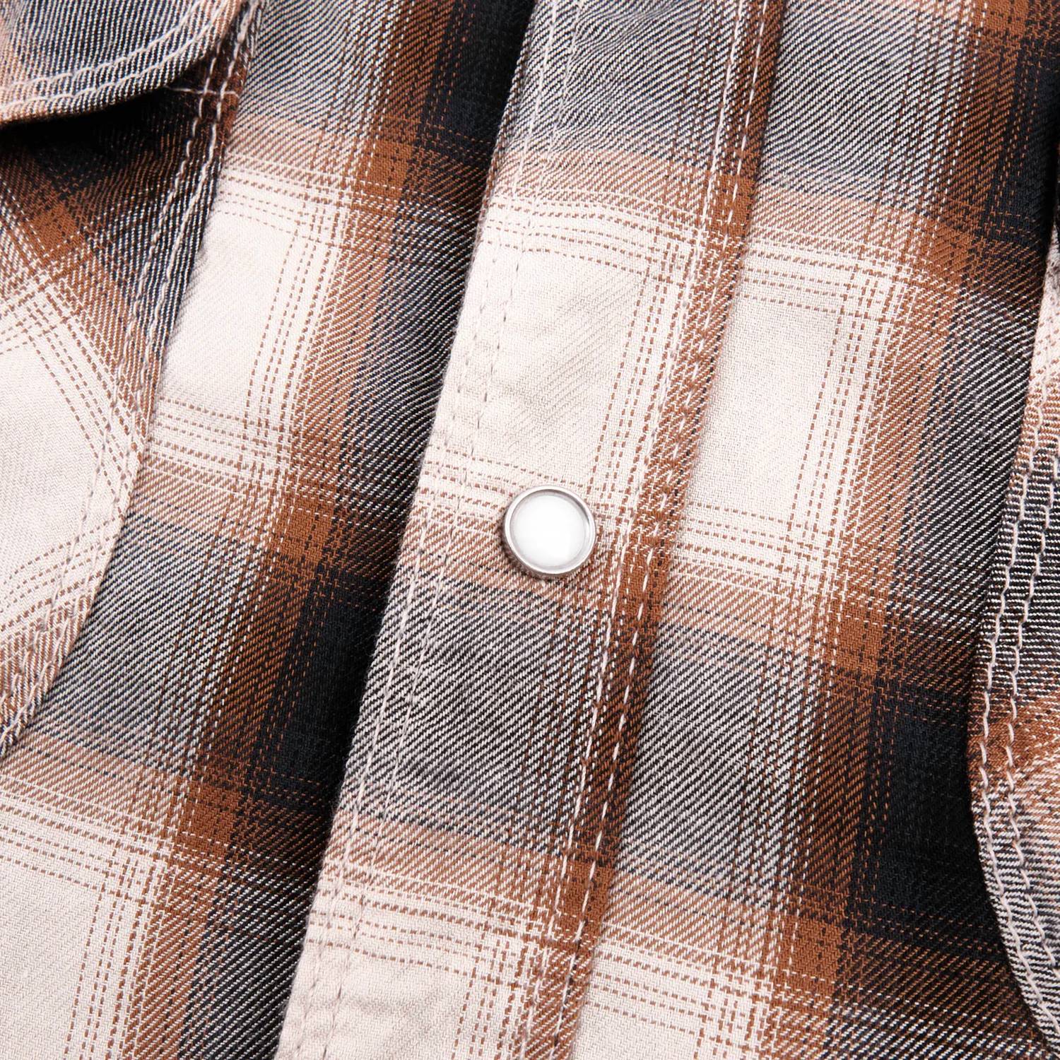 Freenote Cloth - Men's Bodie Straw Plaid Shirt