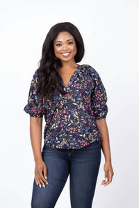 Dylan - Anna Floral Short Sleeve Top