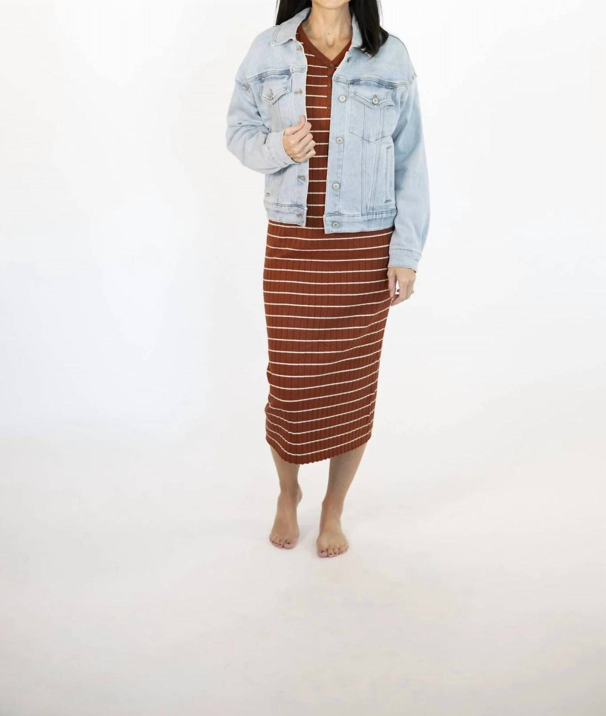 Tea N Rose - Hadlee Denim Jacket