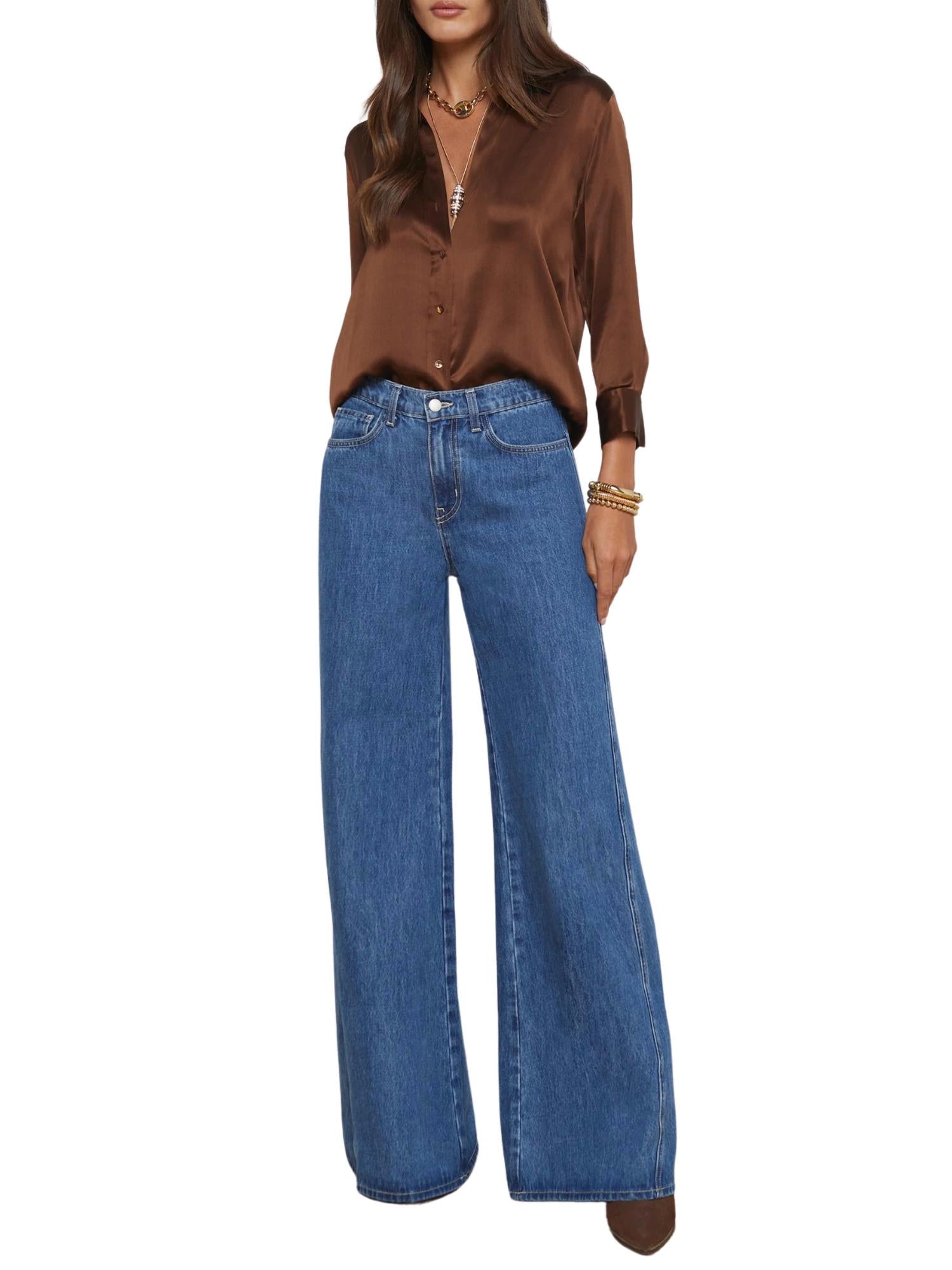 L'Agence - Dani Silk Blouse