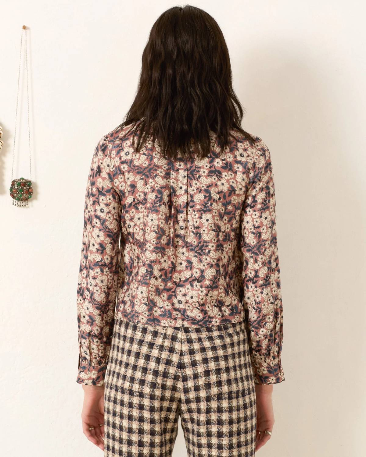 Alix Of Bohemia - Chancery Sepia Floral Top