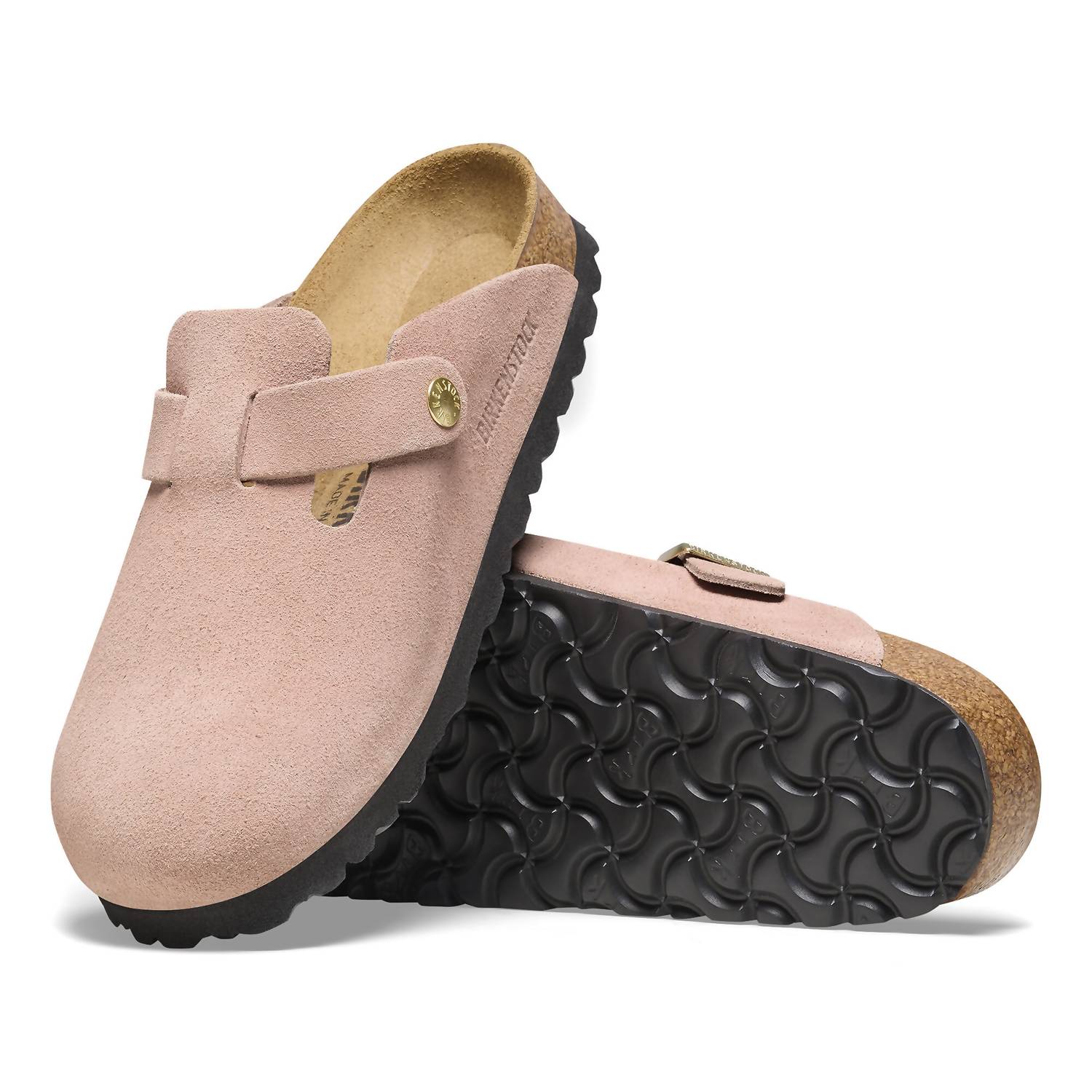Birkenstock - Women's Boston Suede Leather Clogs