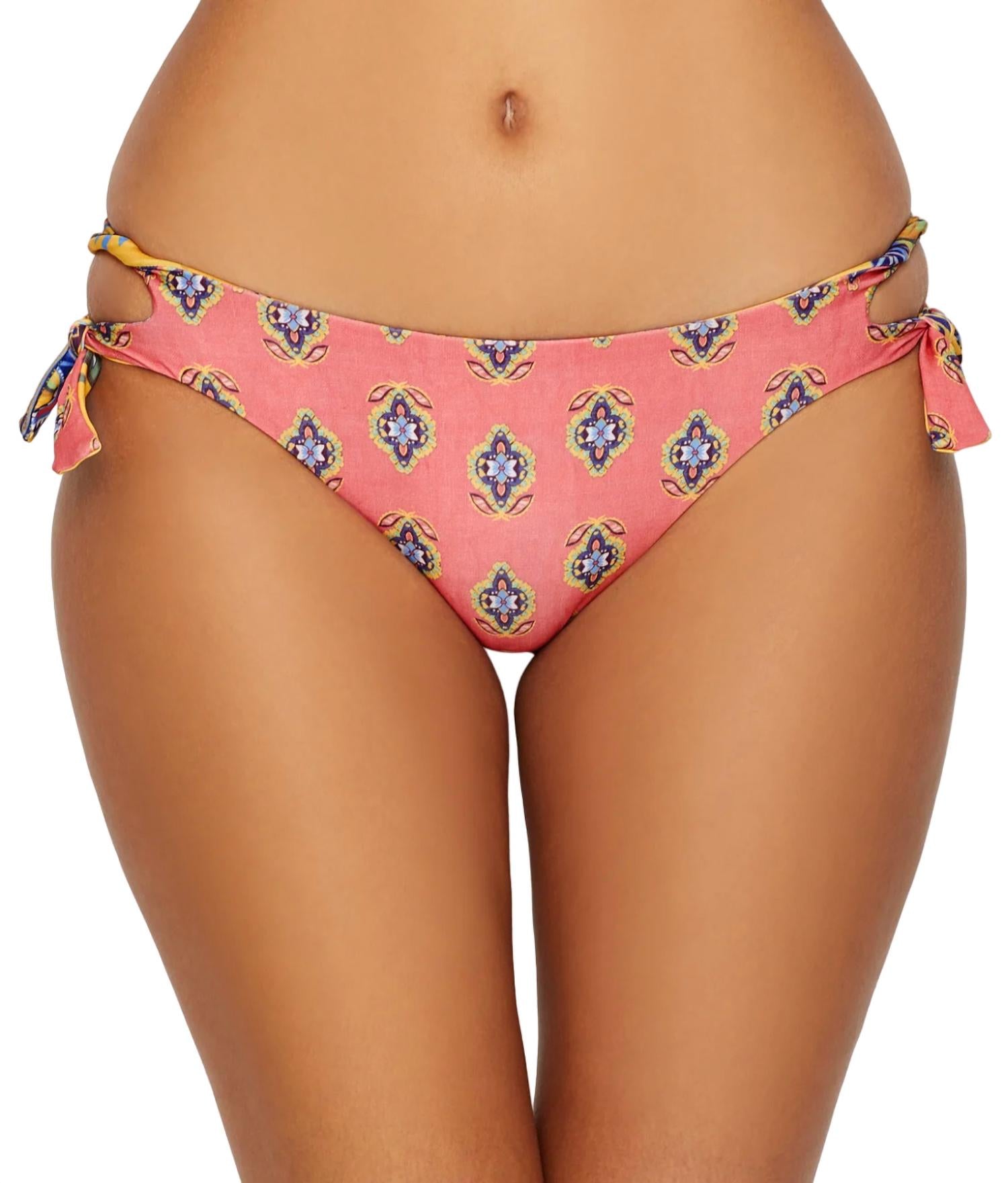 Becca - TAPESTRY BLOOM SPLIT TIE HIPSTER