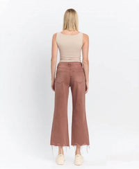 Vervet By Flying Monkey - Super High Rise 90s Vintage Crop Flare Jeans
