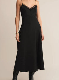 Z Supply After Hours Midi Dress in black 2 - women's dress - view 4