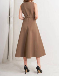 Flying Tomato - Sleeveless Midi Dress