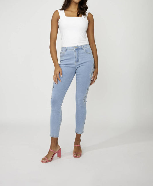 Frank Lyman - Mid-rise Skinny Jeans